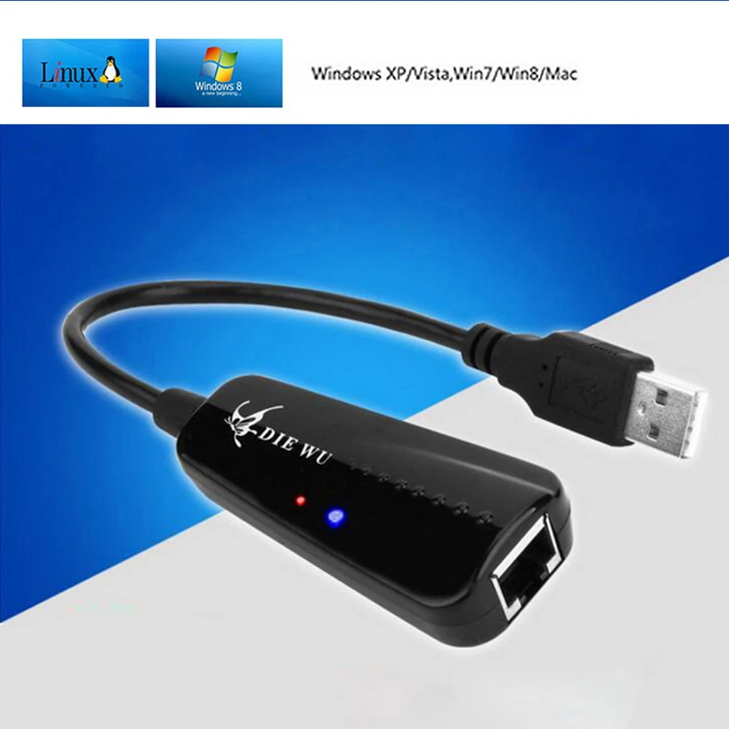 Kebidu USB к Ethernet RJ45 Lan гигабитный Интернет для Windows 7/8/10/XP адаптер Usb 2 0 Сетевая