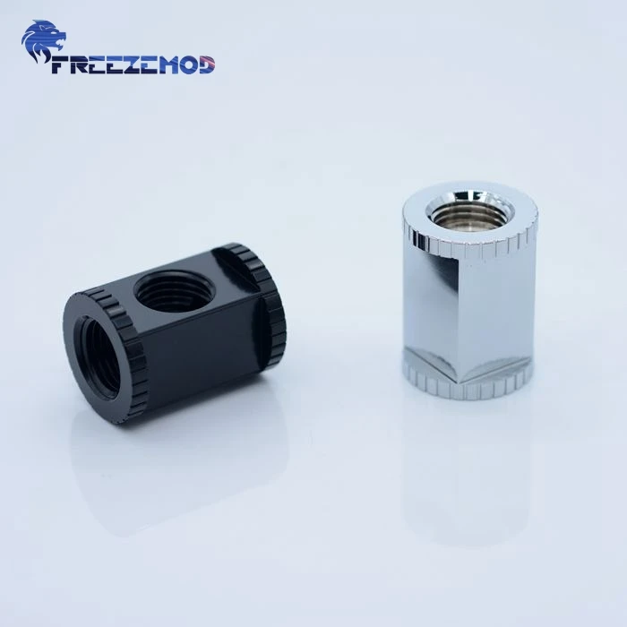 FREEZEMOD G1/4 ''Многоканальная система 3-сторонний выход прямой соединитель с