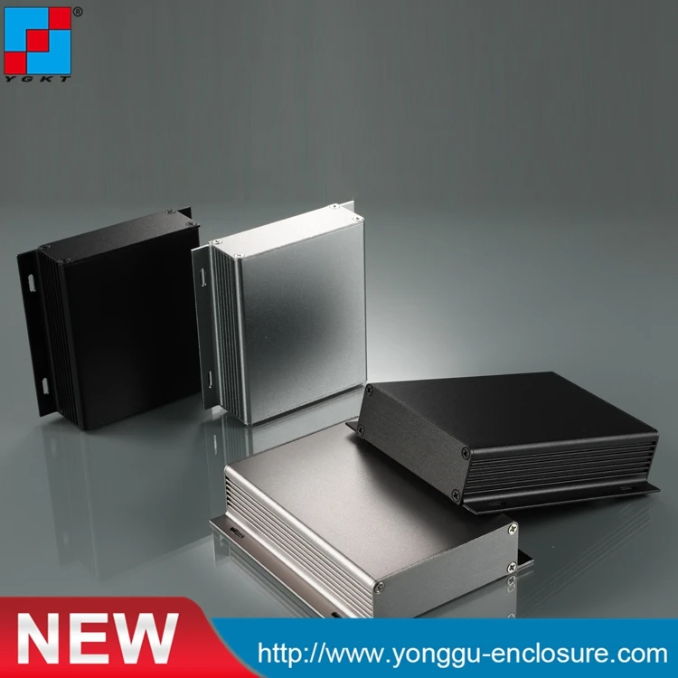 Коробка YGKT алюминиевая черная 104x28x95 мм Лидер продаж для электронного блока