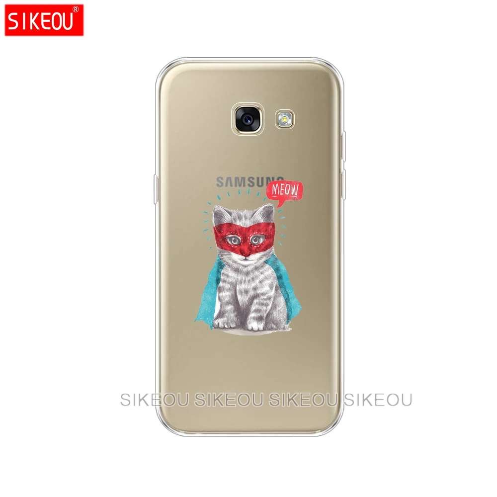 Чехол для Samsung A5 2017 чехол мягкий силиконовый на заднюю панель телефона Galaxy SM-A520F