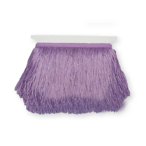 Light Purple Длинные 15/20/30 см, 2 шт/комплект ярда кружевной отделкой сапоги с бахромой в стиле «сделай сам» латинские танцы платье этап одежда аксессуары декоративные кисточки для штор JK139 - Цвет: Light Purple