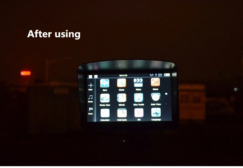 7-дюймовый удобный автомобильный GPS-навигатор солнцезащитный козырек аксессуары