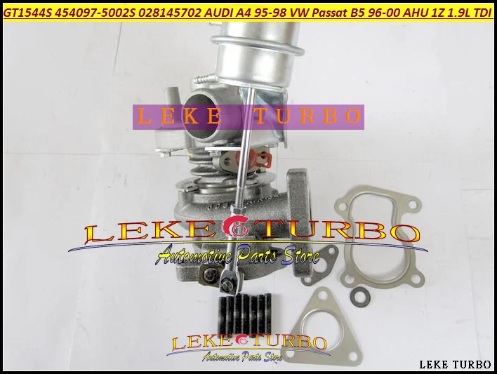 GT1544S 454097 454097-0001 454097-0002 028145702 турбо для AUDI A4 1995-98 Volkswagen VW Passat B5 1996-00 1Z AHU 1.9L TDI |