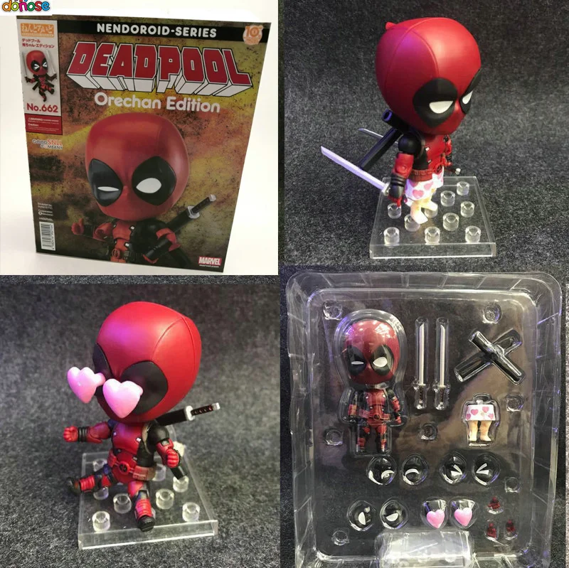 Nendoroid Мстители Бесконечная война Тор Капитан Америка Железный человек Черная пантера чудо женщина Человек-паук фигурка