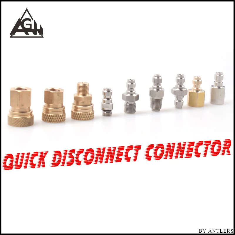 Фитинги-адаптеры с разъемами PCP насос для пейнтбола пневматическая быстрая муфта