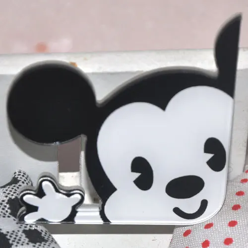 1 шт. очаровательные комбинезоны с рисунком «Микки Маус» Аксессуары Minnie Kawaii аниме значки с героями мультфильмов акриловые заколки Брошь на рюкзак сумки декоративные для девочек подарок на день рождения
