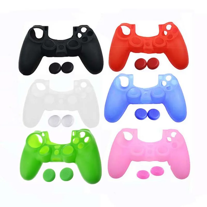 Чехол накладка для Sony PlayStation 4 и PS4|grip grip|grips for ps4 controllercover covers |