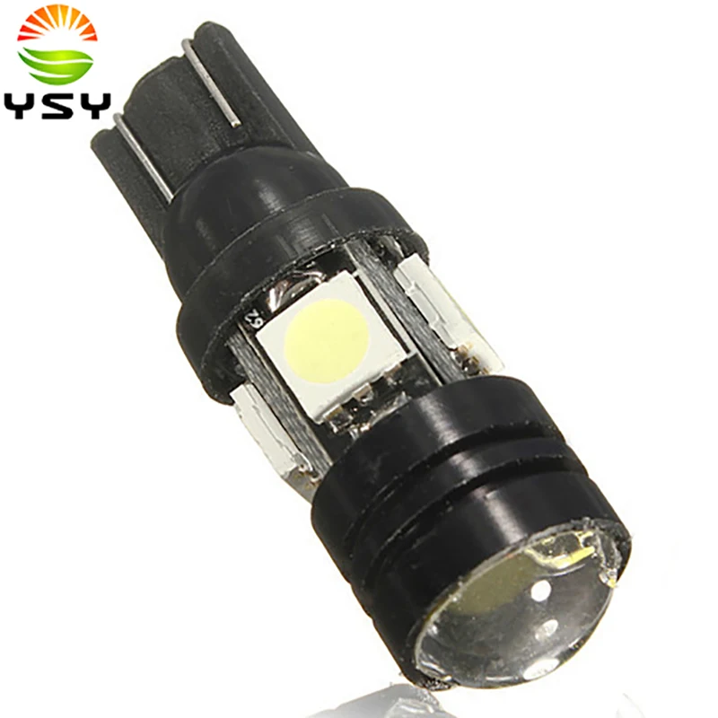 50x автомобиля светодиодный лампы 194 T10 Клин 501 W5W 5050 4SMD высокое Мощность 105 Вт УДАРА