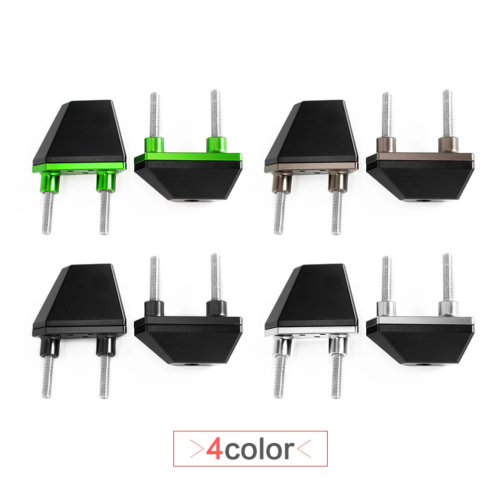 1 пара ЧПУ алюминиевые слайдеры рамы мотоцикла защита от ударов для Kawasaki Z1000 2007 2008