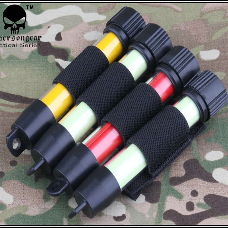 EmersonGear тактическая электронная нейлоновая светящаяся палочка, сумка B Mole, военная сумка, Мультикам, черная EM6061