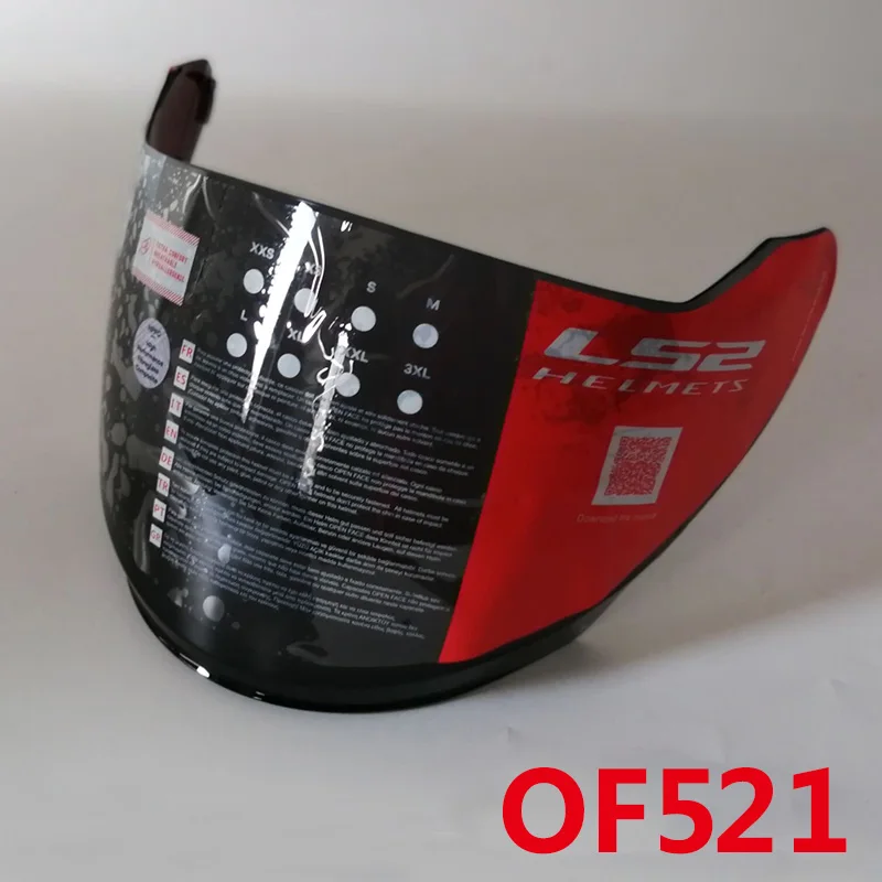 Оригинальный LS2 OF521 винтажный мотоциклетный шлем Объектив Замена солнцезащитный