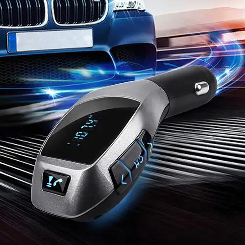 Bluetooth автомобильный комплект MP3-плеер fm-передатчик X5 USB TF зарядное устройство