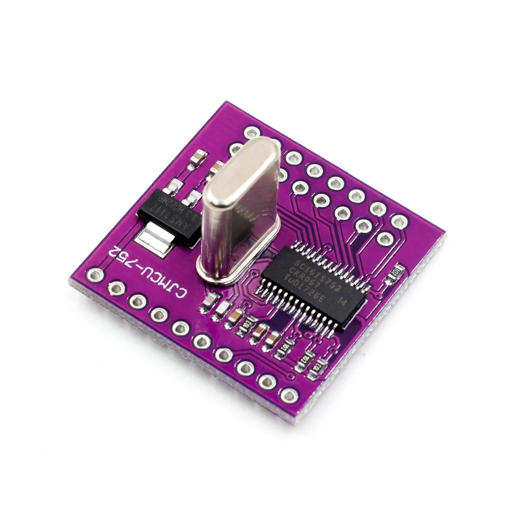 1pcs CJMCU-752 SC16IS752 I2C/SPI bus interface to dual channel UART conversion module | Электронные компоненты и