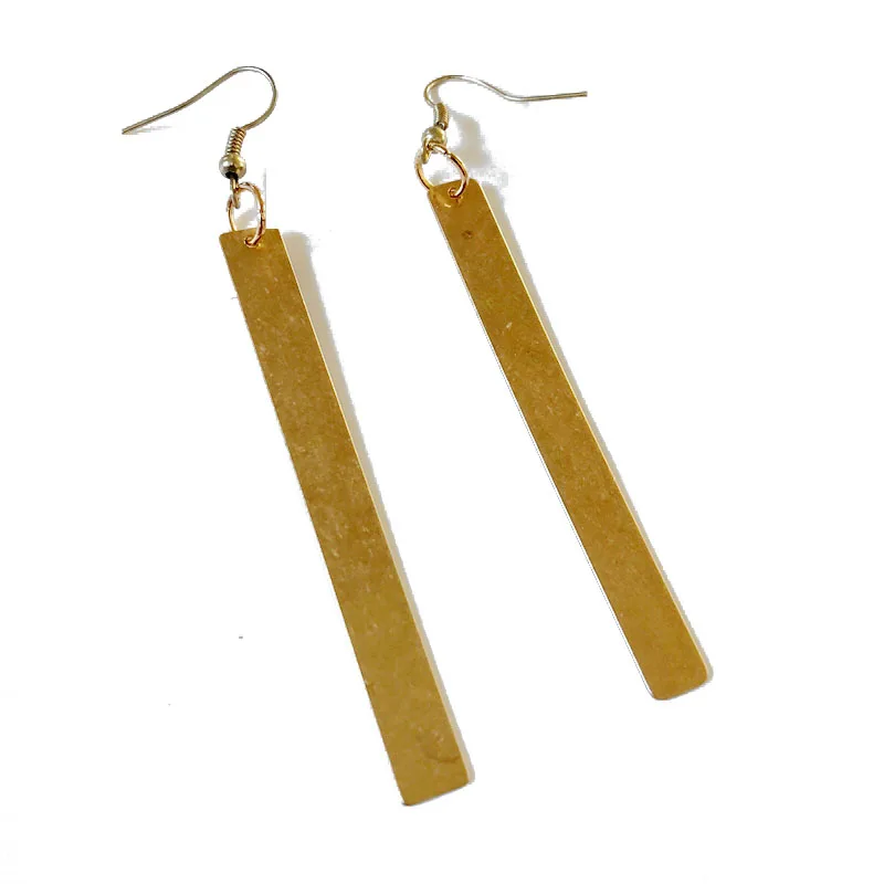 

Simple Bar Fashion Sweet Cute Earring European Styles Punk Earrings