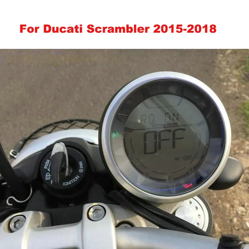 Для Ducati Scrambler 2015 2016 2017 2018 пленка для мотоцикла защита приборной панели gps