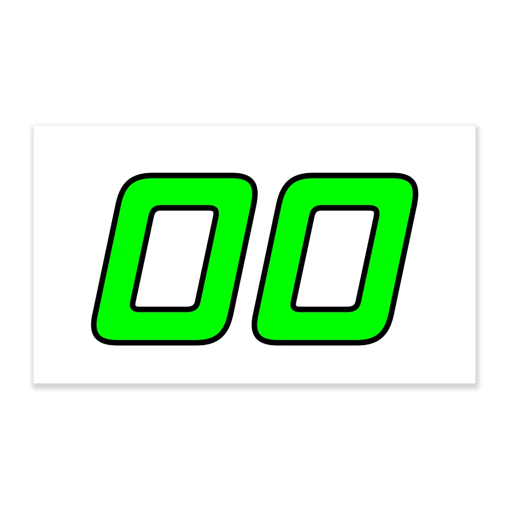 Гоночные цифры автомобильные наклейки для мотокросса на заказ виниловые