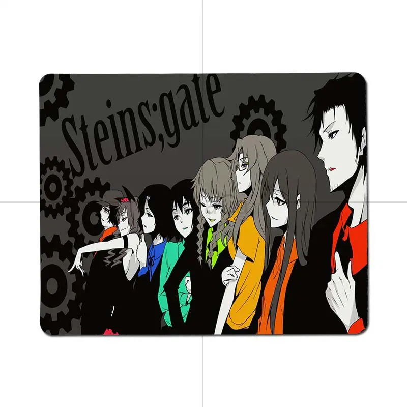 Прочный резиновый коврик для мыши MaiYaCa steins gate персонализированные коврики