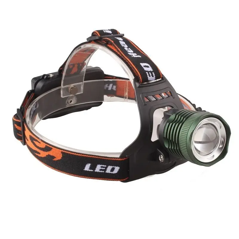 Новый 3000LM Масштабируемые XML T6 LED Аккумуляторная Фары фара 4 режимы Охота Кемпинг