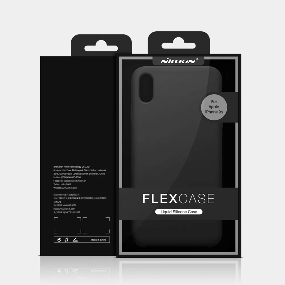 Противоударный силиконовый чехол Nillkin для Apple iPhone XS | Мобильные телефоны и
