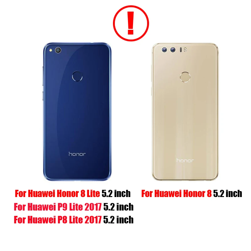 Huawei Honor 8 Lite чехол Роскошный прозрачный смарт-чехол с откидной крышкой кожаный для