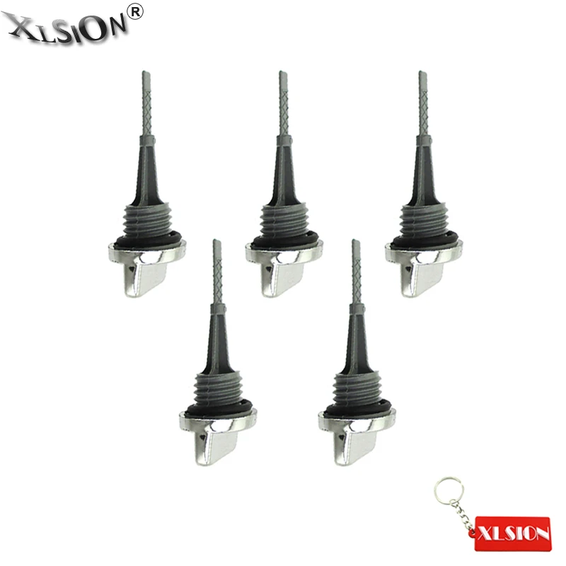 XLSION Aftermarket 5 шт. короткий масляный дозатор для 50cc 70cc 90cc 110cc 125cc Lifan YX Loncin питбайки