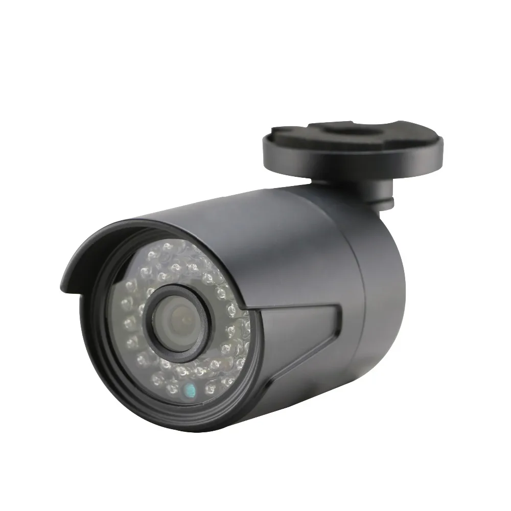 Аудио POE Full HD 1080 P 2.0MP IP Камера металла видеонаблюдения Открытый сети P2P ONVIF H.264 RTSP