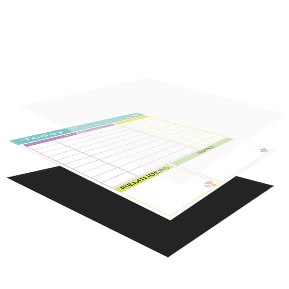 Водонепроницаемый доски для записей записи на магните холодильник с ручкой