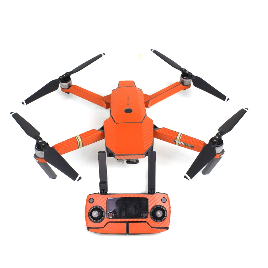 

1set Gradient Carbon Fiber Remote Control Body Arm Full Kit stickers Waterproof Cool Sticker for DJI Mavic Pro Drone F20197