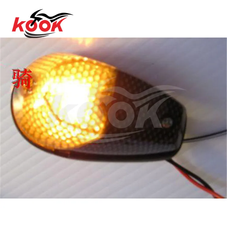 2 шт. мотоциклетная светодиодная фара для мотоцикла поворотная сигнальная