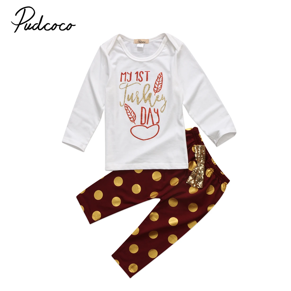 2 шт. футболка с длинным рукавом и штаны для девочек|outfit set|set outfitkids clothes |