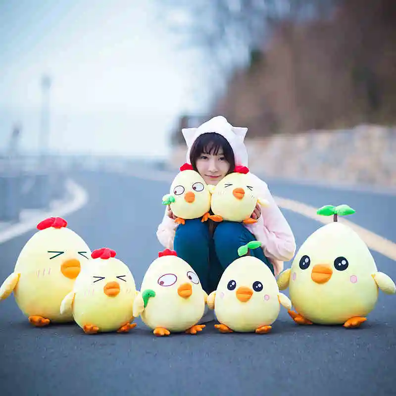 30 см милый подарок на Пасху креативная желтая курица игрушка супер мягкая ПП