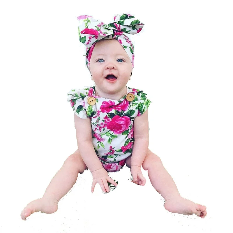 Боди и повязка на голову для новорожденных 5 цветов | Мать ребенок