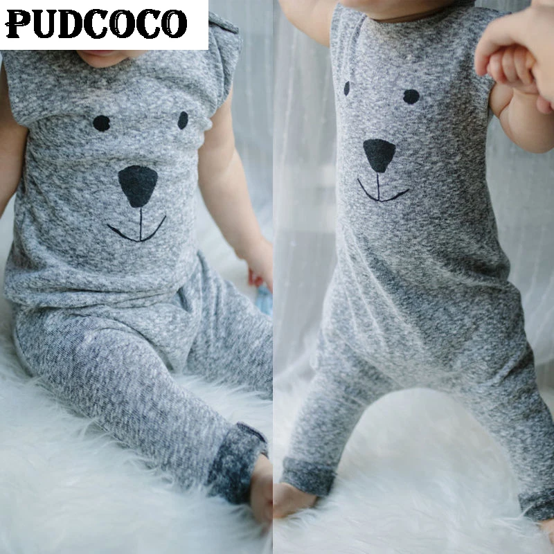 Комбинезон детский летний без рукавов на возраст 0 24 месяца|sleeveless romper|love babyrompers