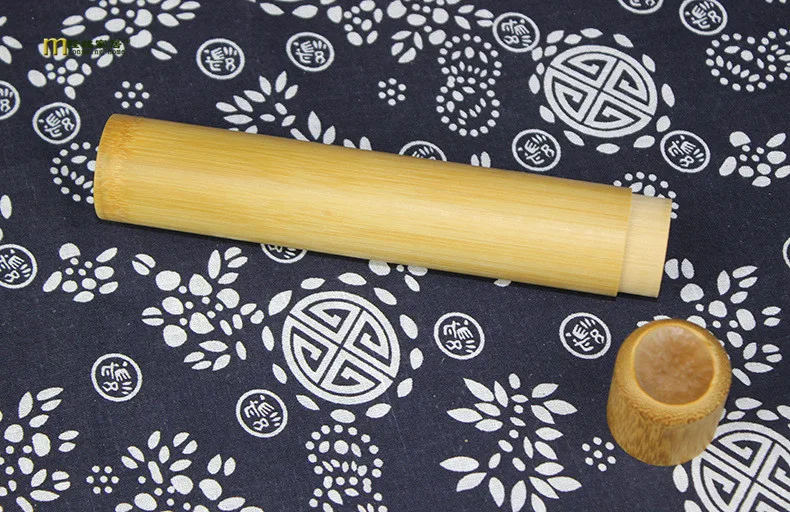 Коробка для хранения чая из натурального бамбука 1 шт. портативная коробка