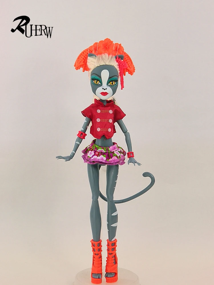 5 шт./лот новая модная одежда для кукол повседневные наряды Monster High Бесплатная