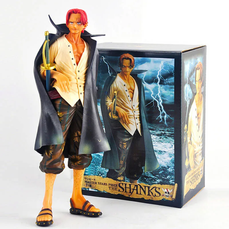 25 см косплей японское аниме One piece Akakami no shankusu ПВХ фигурка Модель Куклы Игрушки для