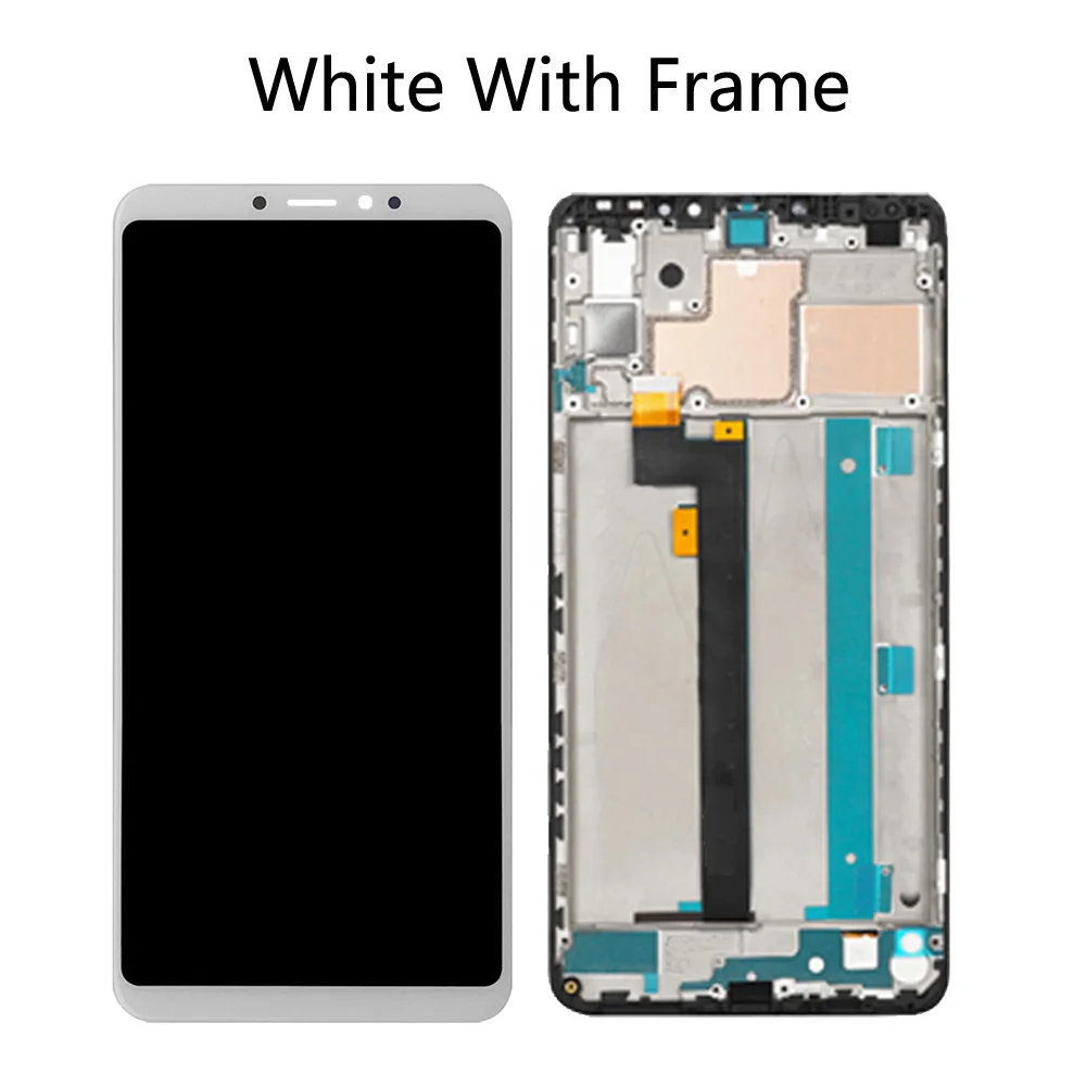 ЖК дисплей с рамкой для Xiaomi Mi Max 3 6 9 дюйма качество AAA сенсорный экран дигитайзер в