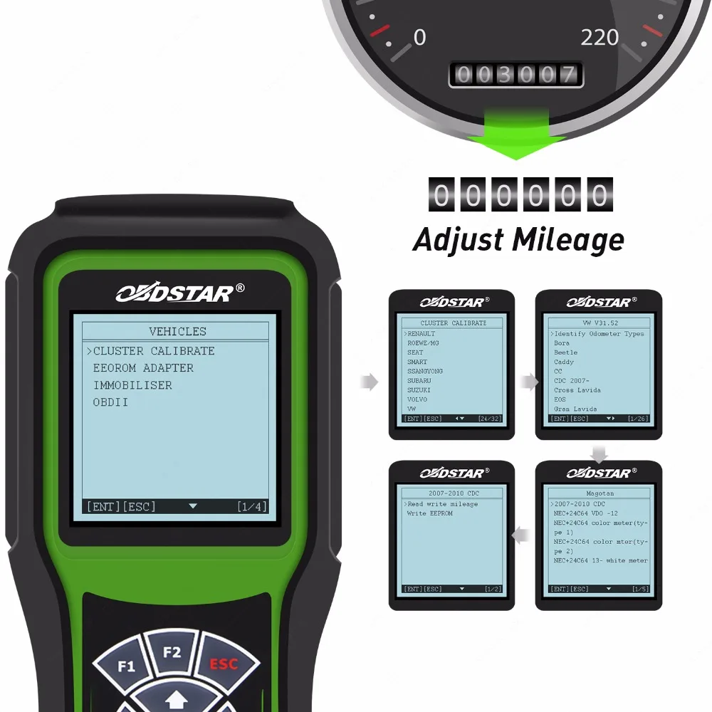 OBDStar X100 PROS C+ D+ E модель OBD2 диагностический инструмент X-100 PROS авто ключ программист одометр коррекция EEPROM адаптер иммобилайзер