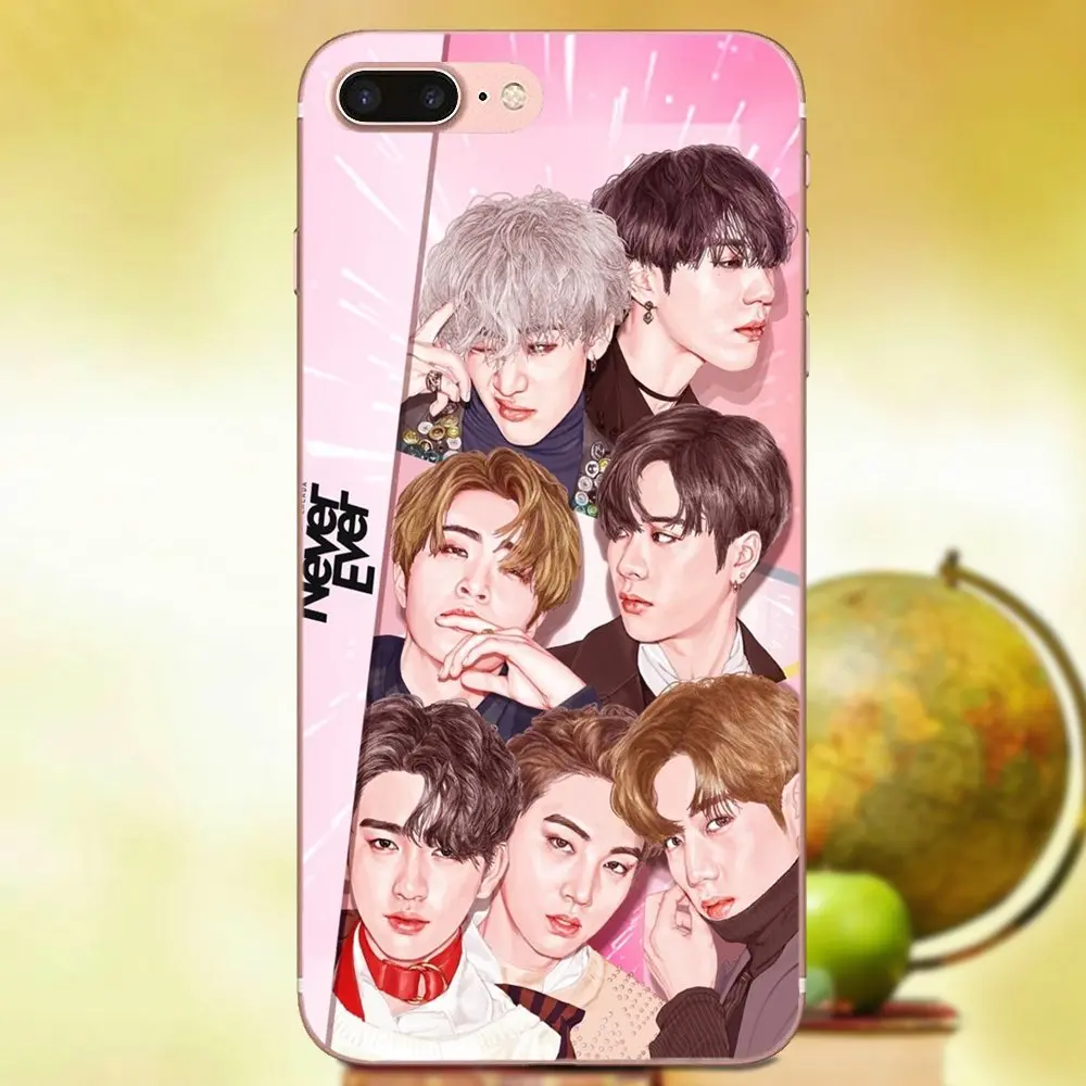 Аксессуары для телефона Broccoli чехол Got7 Jinyoung Jackson Mark Apple iPhone X XS Max XR 4 4S 5 5C 5S SE 6 6S 7 8 Plus |