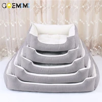 dog beds for large dogs berber winter warm kennel plush beds s xxl plaid mat cama para cachorro cat sleeping bed for dog 2021