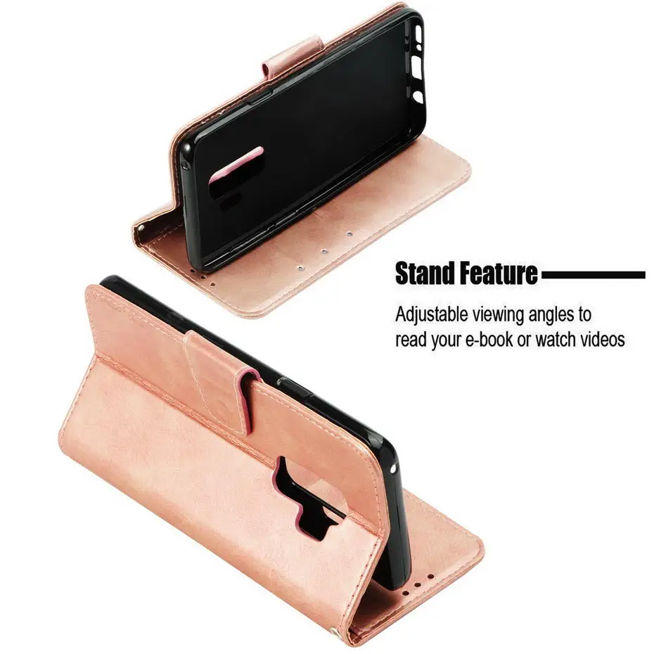 Кожаный чехол с откидной крышкой для Samsung Galaxy S3 S4 S5 S6 S7 S8 S9 Plus Edge A3 A5 J2 J3 J5 J7 2017 A8 2018 Pro