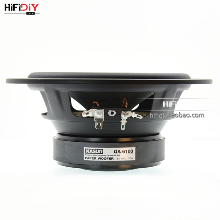 KASUN fever 6 дюймов половина 7 дюймов HIFI НЧ динамик QA-6100 усилитель динамик