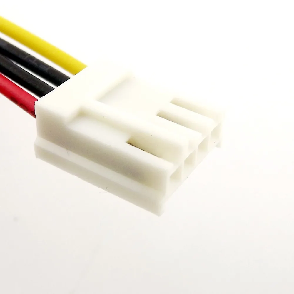 2 шт. IDE 4 контактный штекер Molex на флоппи привод адаптер питания Соединительный