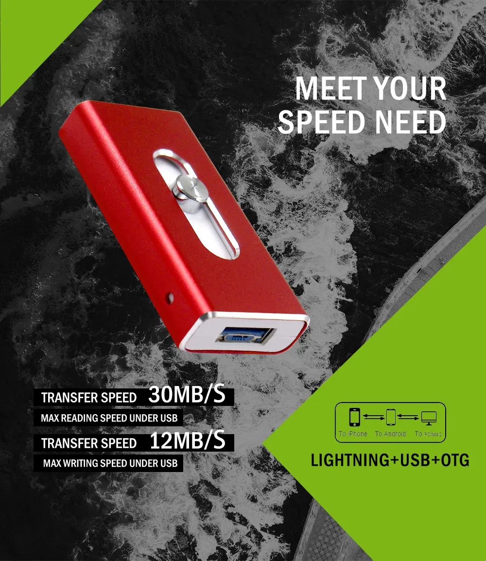 Новинка 3 в 1 usb флеш-накопитель USB 2,0 для iPhone/iPad/IOS/Android/PC 64 ГБ 32 ГБ 16 ГБ 8 ГБ флеш-накопитель высокоскоростной флеш-накопитель
