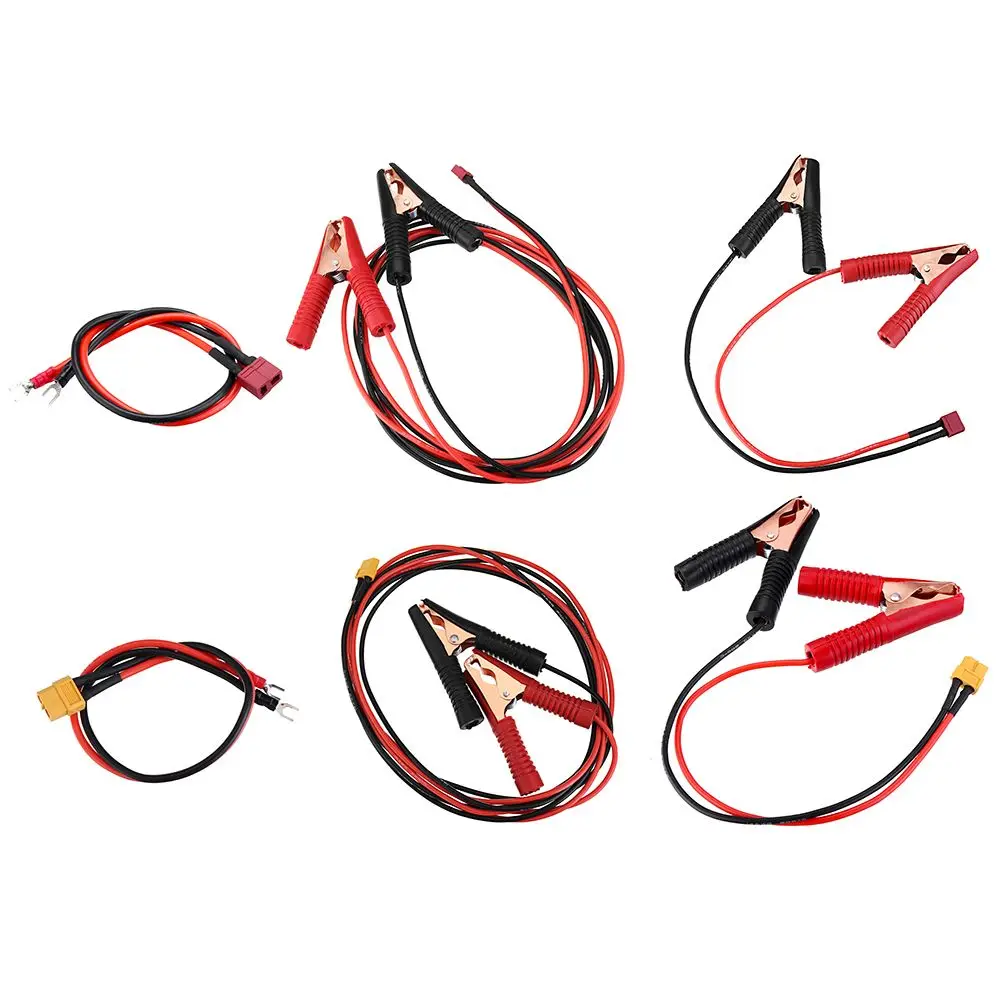 14AWG 30/200 см U Тип/крокодил зажим для T/XT60 гнездовой разъем кабель провода для ISDT Q6 зарядное устройство запасные части DIY аксессуары