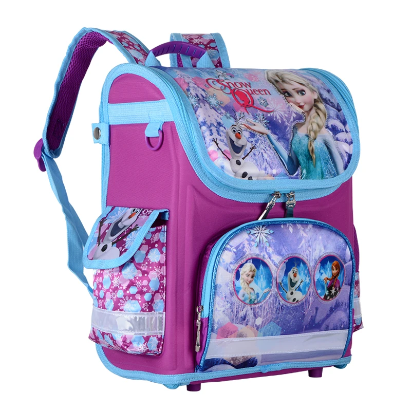 Новинка мультяшная Снежная королева рюкзак для девочек школьная сумка