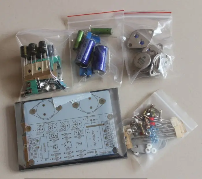 Diy наборы 1 шт. Плата усилителя класса A JLH (JLH) высокое качество PCB MOT 2N3055 с