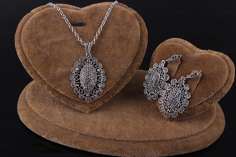 Женский винтажный комплект из колье и серёг|vintage necklace sets|necklace setnecklace earrings jewelry set |