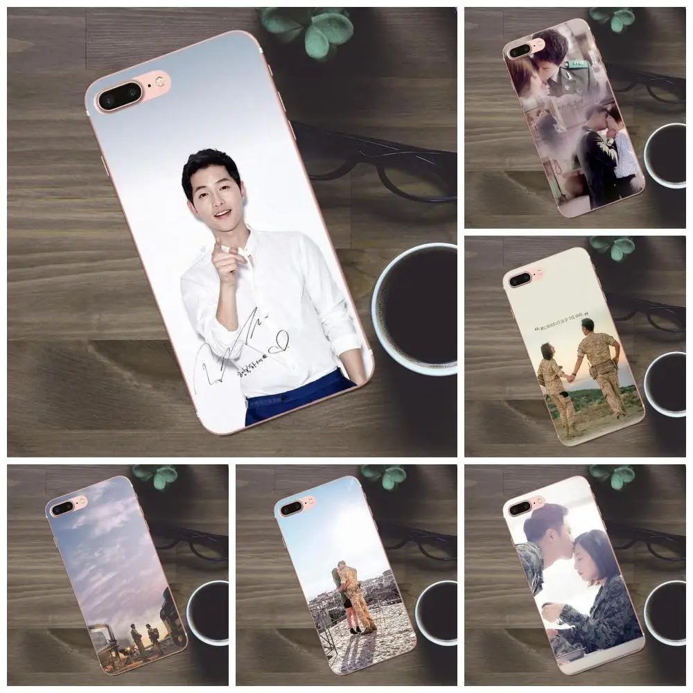 Корейская Драма потомки солнца Bixedx для Apple iPhone 4 5 5C SE 6 6S 7 8 Plus X Galaxy A3 A5 J1 J2 J3 J5 J7