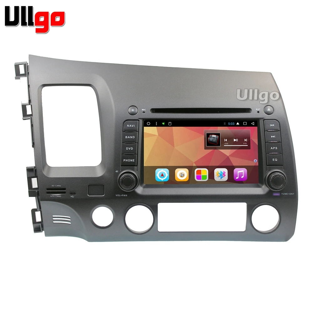 Восьмиядерный Android 7 1 автомобильный стерео GPS Navi для Honda Civic Autoradio с BT Radio RDS Wifi Mirror link